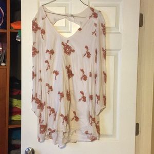 White free people dress